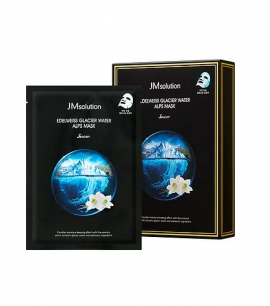 Заказать онлайн JMsolution Увлажняющая Маска-салфетка с экстрактом эдельвейса Edelweiss Glacier Water Alps Mask Snow в KoreaSecret