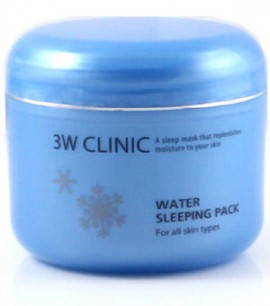 Заказать онлайн 3W Clinic Ночная маска с гиалуроновой кислотой Water Sleeping Pack в KoreaSecret