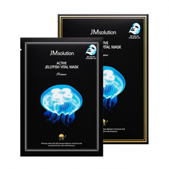 Заказать онлайн JMsolution Маска-салфетка с экстрактом медузы Active Jellyfish Vital Mask Prime в KoreaSecret