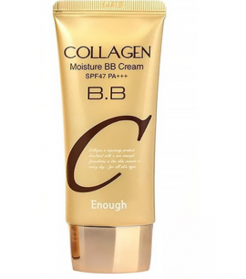Заказать онлайн Enough Увлажняющий BB крем с коллагеном Collagen Moisture BB Cream SPF47 в KoreaSecret