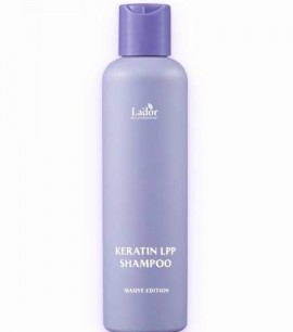 Заказать онлайн Lador Безсульфатный шампунь с кератином NEW 200мл Mouve Edition Keratin LPP Shampoo в KoreaSecret