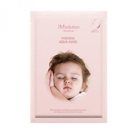 Заказать онлайн JMsolution Маска-салфетка увлажняющая гипоаллергенная Mama Pureness Aqua Mask в KoreaSecret