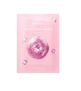 Заказать онлайн JMsolution Розовая Маска-салфетка с коллагеном JMsolution Firming Young Collagen Pink Mask в KoreaSecret