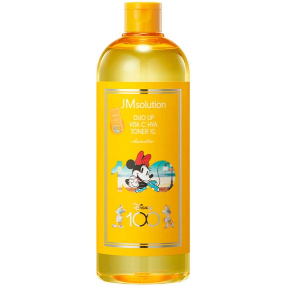 Заказать онлайн JmSolution Тонер с витамином C и пептидами Duo Up Vita C Hya Toner XL Disney Collection в KoreaSecret