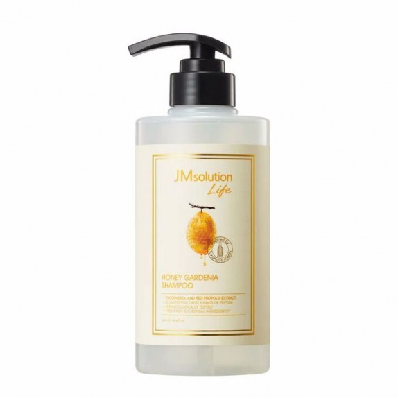 Заказать онлайн JMsolution Питательный шампунь с медом и гарденией Life Honey Gardenia Shampoo в KoreaSecret
