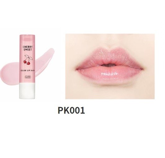 Заказать онлайн Etude House Оттеночный бальзам для губ  Cherry Sweet Color Lip Balm PK001 в KoreaSecret