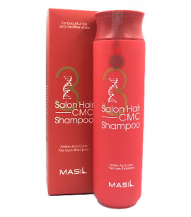 Заказать онлайн Masil Шампунь с аминокислотами 300мл 3 Salon Hair CMC Shampoo в KoreaSecret