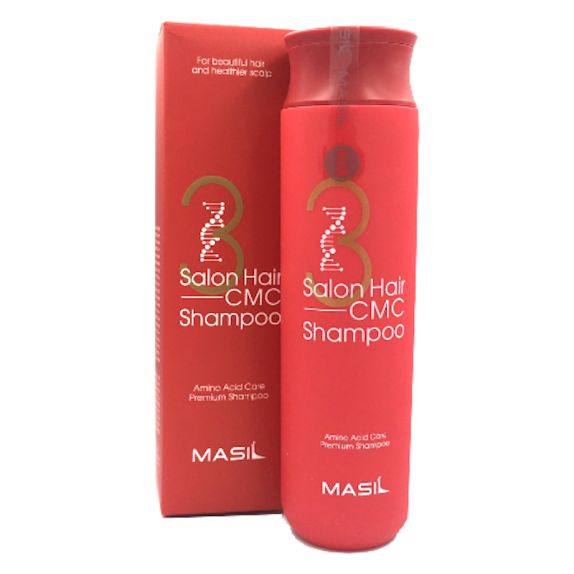 Заказать онлайн Masil Шампунь с аминокислотами 300мл 3 Salon Hair CMC Shampoo в KoreaSecret