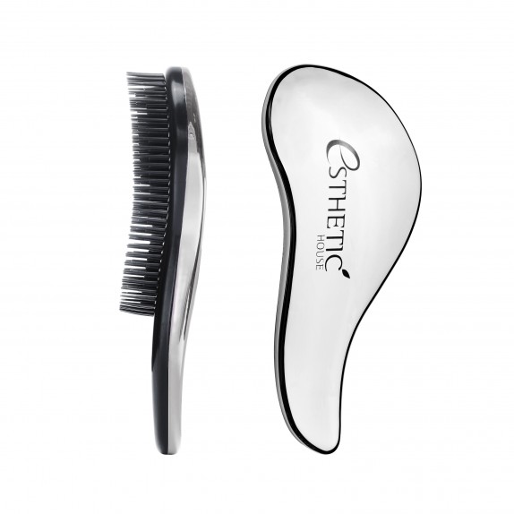 Заказать онлайн Esthetic House Расческа для волос серебро Hair Brush For Easy Comb в KoreaSecret