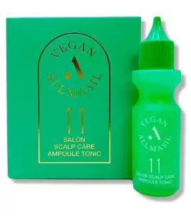 Заказать онлайн AllMasil Ампула для ухода за кожей головы Vegan 11 Salon Scalp Ampoule Tonic в KoreaSecret