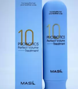 Заказать онлайн Masil Маска для объема волос с пробиотиками 300 мл Probiotics Perfect Volume Treatment в KoreaSecret