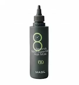Заказать онлайн Masil Мягкая восстанавливающая маска для волос (100мл) 8 Seconds Salon Super Mild Hair Mask (Green) в KoreaSecret