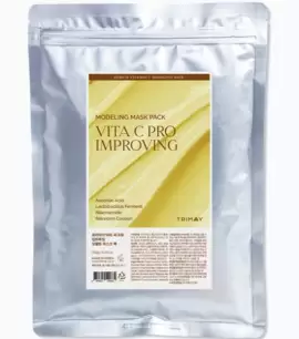 Заказать онлайн Trimay Альгинатная маска для выравнивания тона с витамином С Vita C Pro Improving Modeling Pack в KoreaSecret