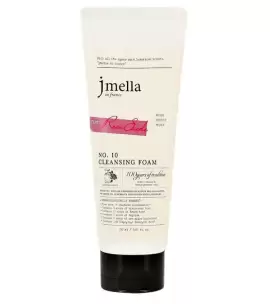 Заказать онлайн Jmella Парфюмированная пенка для умывания с розой Rose Suede Cleansing Foam в KoreaSecret