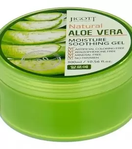 Заказать онлайн Jigott Универсальный гель алоэ Natural Aloe Vera Moisture Soothing Gel в KoreaSecret