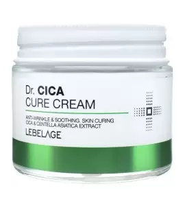 Заказать онлайн Lebelage Антивозрастной крем с центеллой азиатской Dr. Cica Cure Cream в KoreaSecret