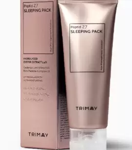 Заказать онлайн Trimay Антивозрастная ночная маска с комплексом из 27 пептидов NEW Peptid 27 Sleeping Pack в KoreaSecret