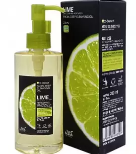 Заказать онлайн Eco Branch Гидрофильное масло для глубокого очищения c лаймом Facial Deep Cleansing Oil Lime в KoreaSecret