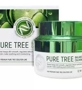 Заказать онлайн Enough Успокаивающий крем с экстрактом чайного дерева Pure Tree Balancing Pro Calming Cream в KoreaSecret