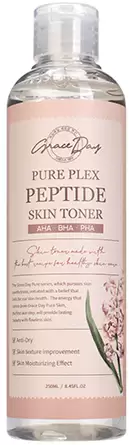 Заказать онлайн Grace Day Антивозрастной тонер с пептидами и гиалуроновой кислотой Pure Plex Peptide Skin Toner в KoreaSecret
